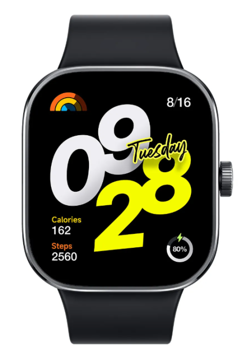 ORE E MENQUR REDMI WATCH 4 OBSIDIAN BLACK BHR7854GL