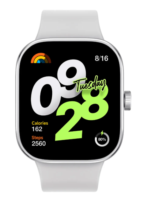 ORE E MENQUR REDMI WATCH 4 SILVER GRAY BHR7848GL
