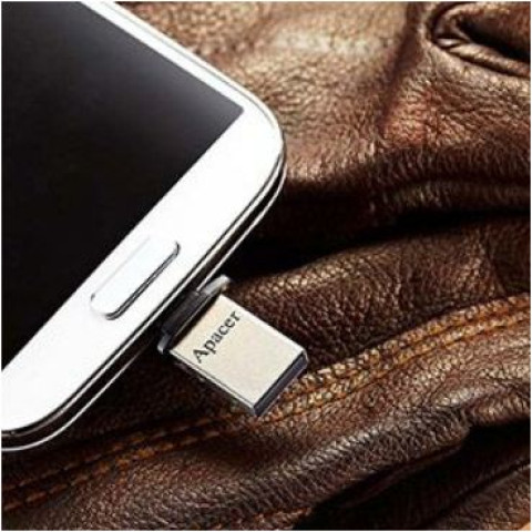 APACER DUAL FLASH DRIVE USB &  MICRO  2.0. 16GB AH175