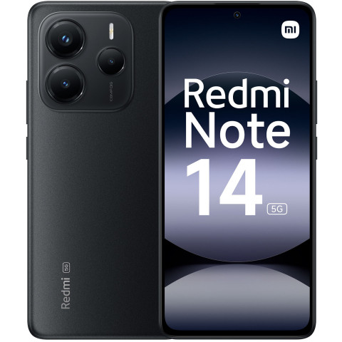 TELEFON XIAOMI REDMI NOTE 14 5G | 6GB RAM 128GB MEMORY BLACK