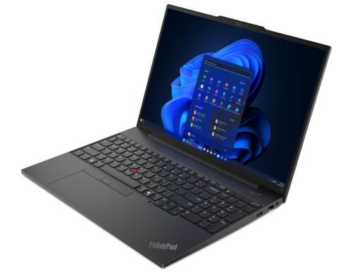 LAPTOP LENOVO THINKPAD E16 G2 RYZEN 5 7535HS 16" | 16GB RAM 512GB SSD | W11 PRO BLACK