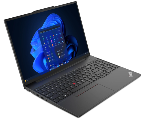 LAPTOP LENOVO THINKPAD E16 G2 RYZEN 5 7535HS 16" | 16GB RAM 512GB SSD | W11 PRO BLACK