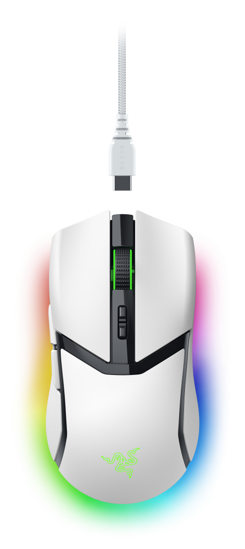 MOUSE GAMING RAZER COBRA PRO WHITE