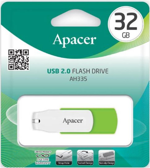 APACER FLASH DRIVE USB 2.0. 32GB. AH335