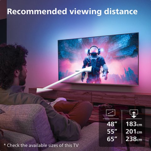 TELEVIZOR PHILIPS 65OLED819/12 | 65" OLED 4K GOOGLE TV AMBILIGHT