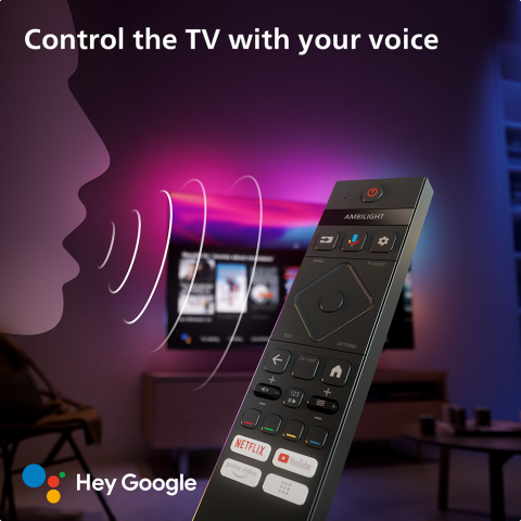 TELEVIZOR PHILIPS 65OLED819/12 | 65" OLED 4K GOOGLE TV AMBILIGHT