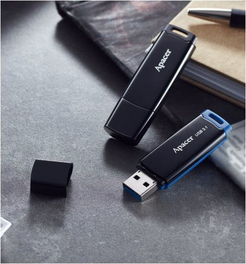 USB DRIVE APACER AH359 | 16GB USB 3.1 BLACK 