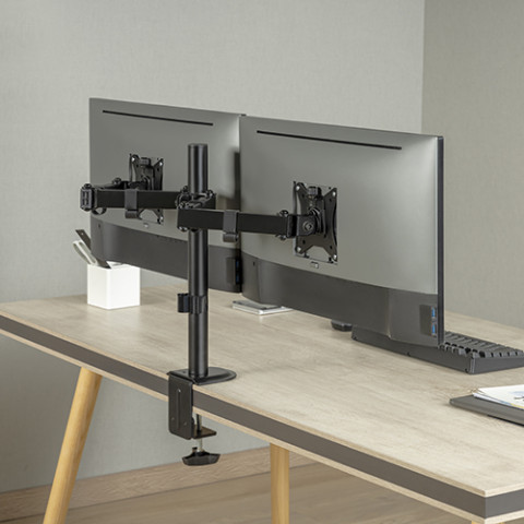 MBAJTESE MONITORI BRATECK LDT66-C024 | DUAL LEVIZESE 17"-32" 9KG