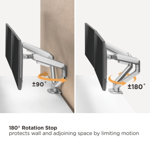MBAJTESE MONITORI BRATECK LDT63-C024 | DUAL LEVIZESE 17"-32" 9KG