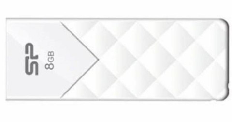 USB DRIVE SILICON POWER ULTIMA U03 | 8GB USB 2.0 WHITE