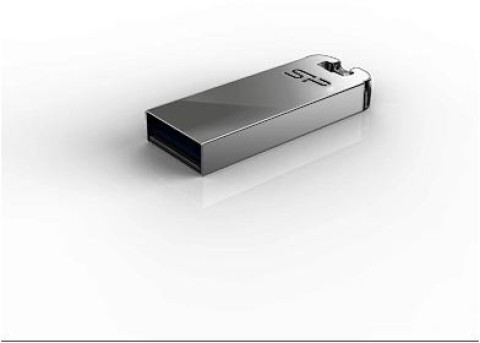 USB DRIVE SILICON POWER TOUCH T03 | 16GB USB 2.0 SHOCK/WATERPROOF SILVER