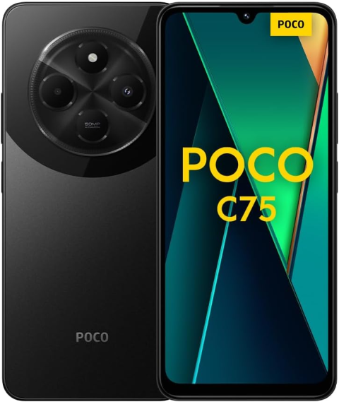 TELEFON XIAOMI POCO C75 | 8GB RAM 256GB MEMORY BLACK