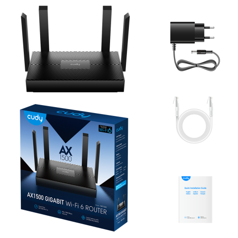 WIRELEES MESH ROUTER CUDY WR1500-AX1500