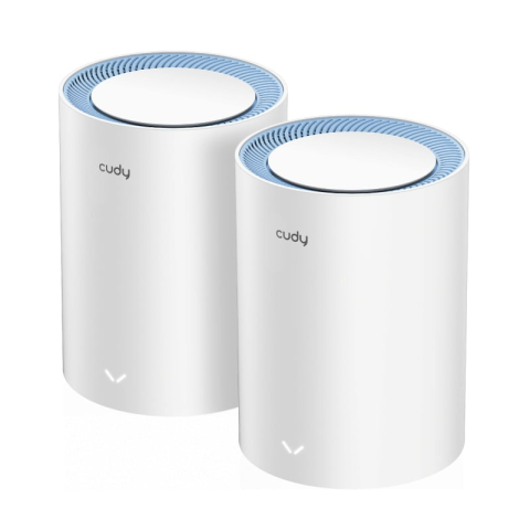 WIRELEES MESH ROUTER 2-PACK CUDY M1200-AC1200