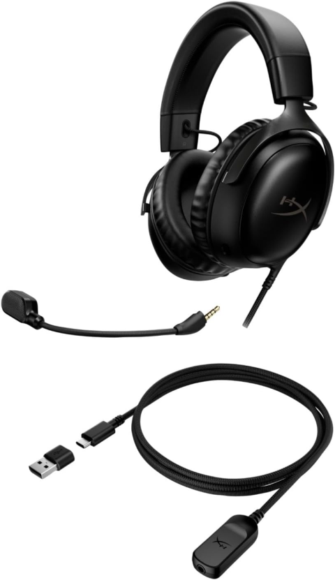 KUFJE GAMING HYPER X CLOUD III 7.1  BLACK
