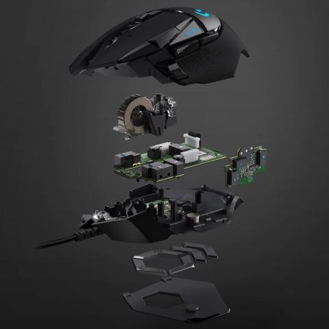 MOUSE GAMING LOGITECH G502 HERO | 11D 16000DPI