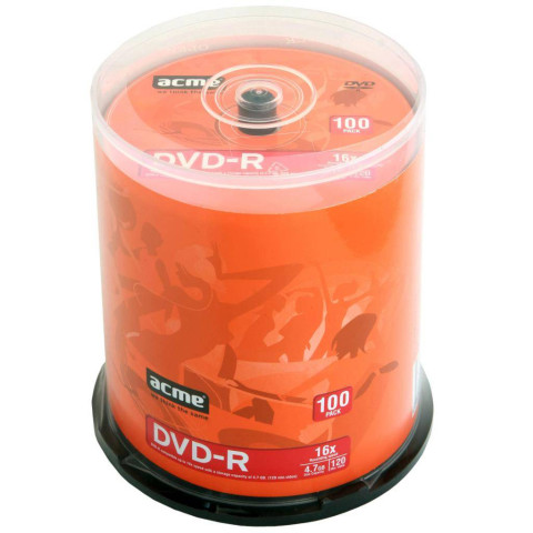 DVD-R 120MIN 4.7GB 16X CAKE BOX