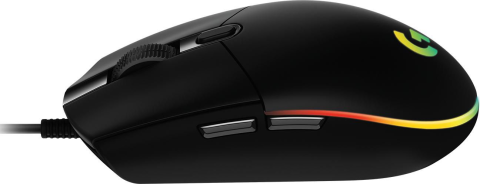MOUSE GAMING LOGITECH G102 | WIRED USB-A LIGHTSYNC BLACK 