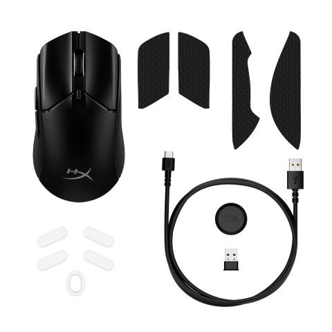 MOUESE GAMING HYPERX PULSEFIRE HASTE 2 | 26000 DPI WIRELESS BLACK