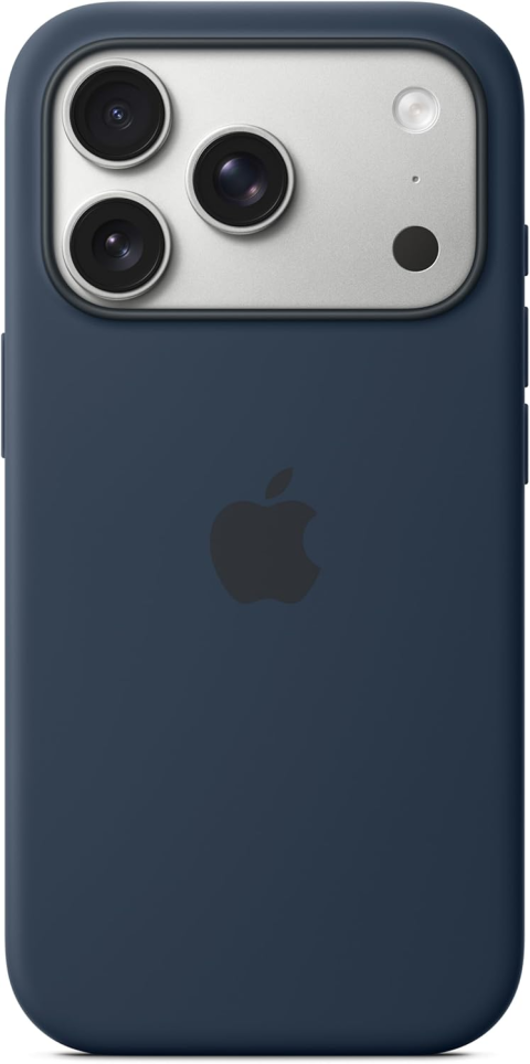 Apple iPhone 17 Pro Silicone Case with MagSafe – Midnight
