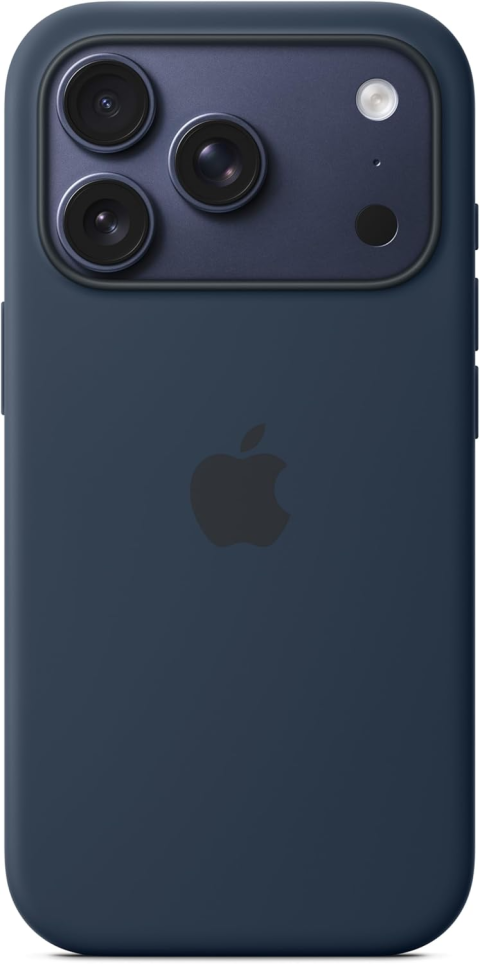 Apple iPhone 17 Pro Silicone Case with MagSafe – Midnight