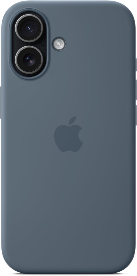 Apple iPhone 17 Silicone Case with MagSafe - Anchor Blue