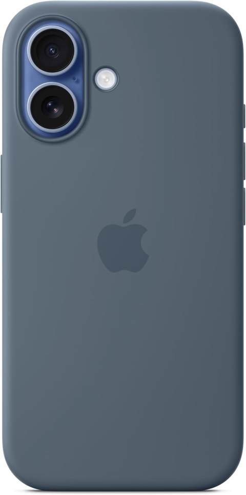 Apple iPhone 17 Silicone Case with MagSafe - Anchor Blue