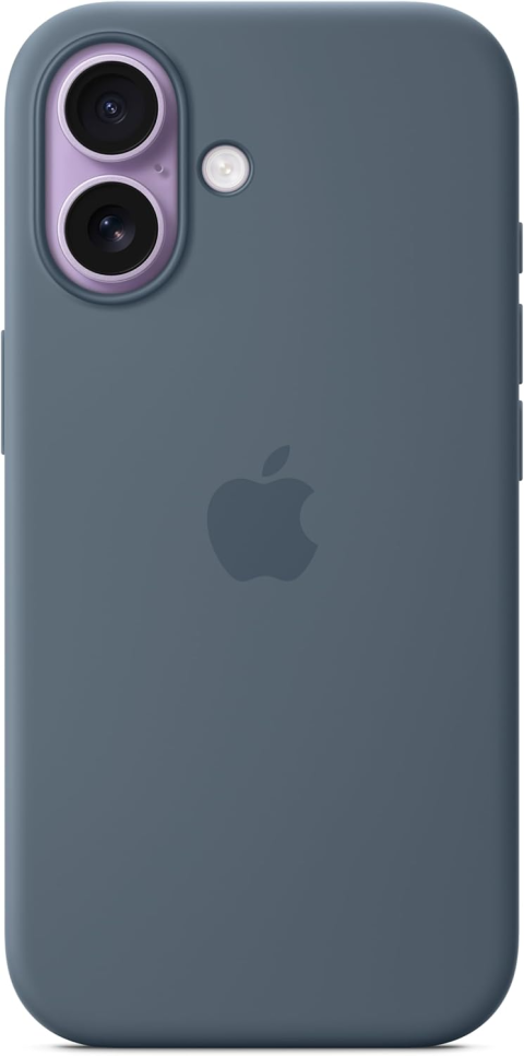 Apple iPhone 17 Silicone Case with MagSafe - Anchor Blue