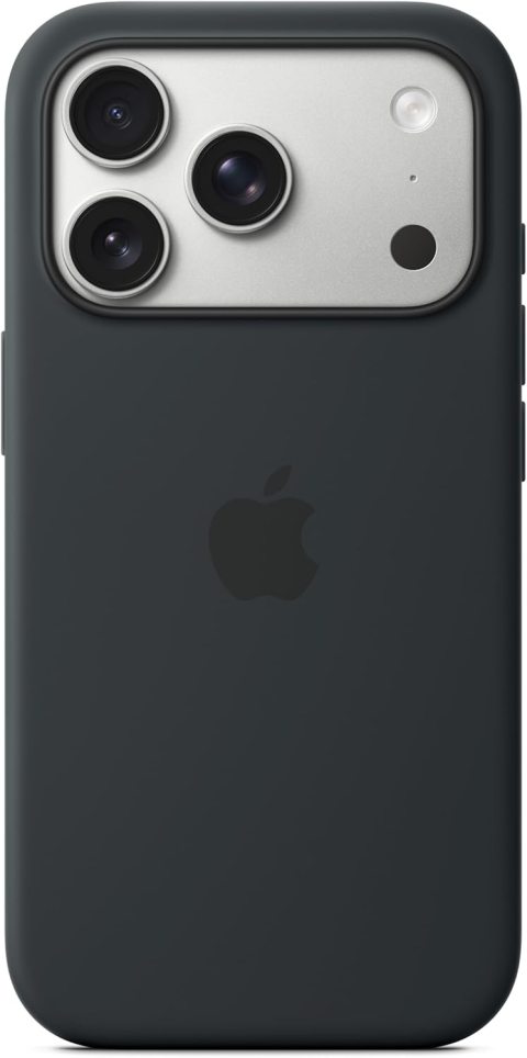 Apple iPhone 17 Pro Silicone Case with MagSafe – Black