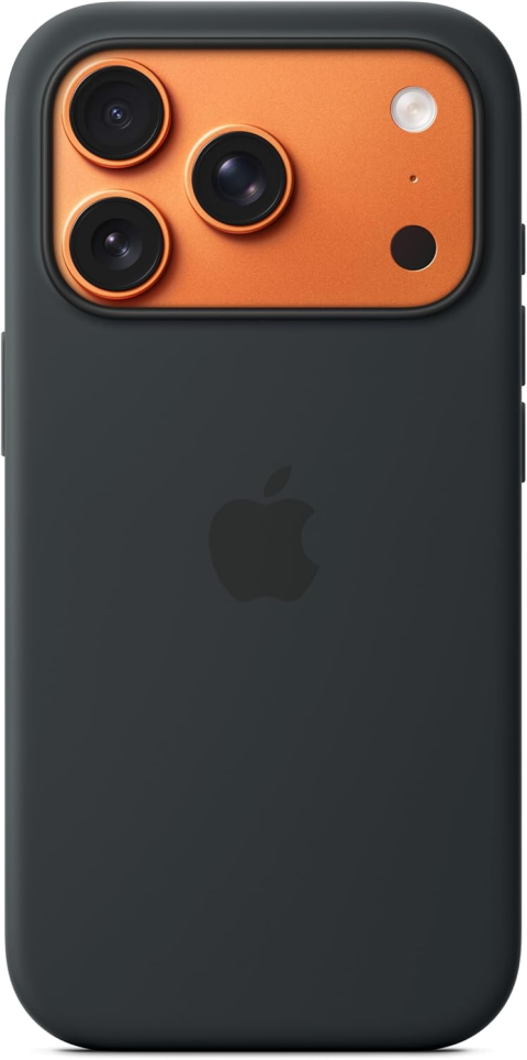 Apple iPhone 17 Pro Silicone Case with MagSafe – Black