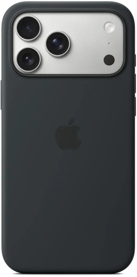 Apple iPhone 17 Pro Max Silicone Case with MagSafe – Black