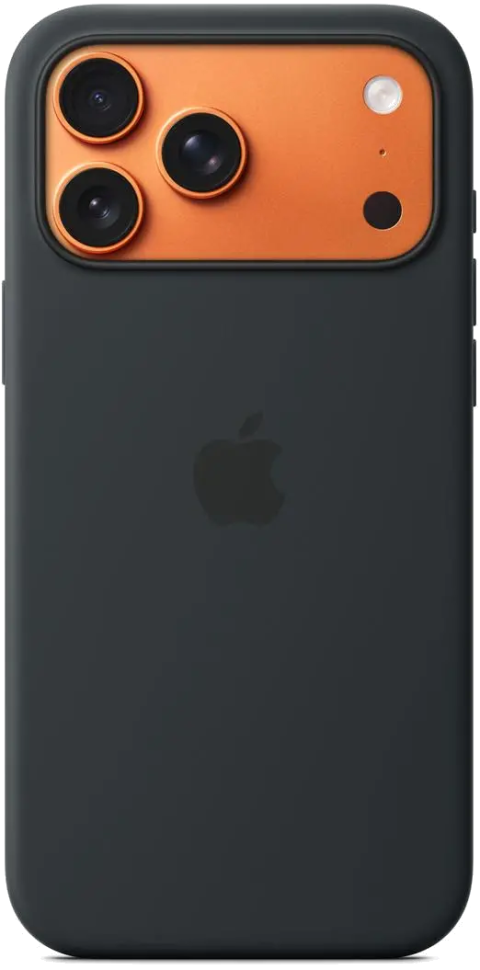 Apple iPhone 17 Pro Max Silicone Case with MagSafe – Black