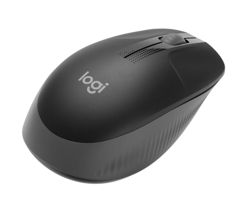 MOUSE LOGITECH M190 | WIRELESS 3D 1000DPI | BLACK