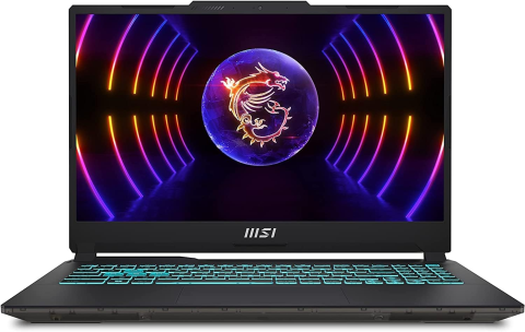 LAPTOP MSI CYBORG 15 CORE 5 15.6" FHD 144HZ l 16GB RAM 512GB SSD NVIDIA GeForce RTX 5050 8GB GDDR7 6