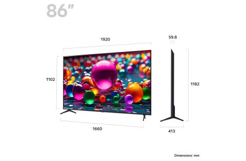 TELEVIZOR LG 86UA75006LA | 86" LED UHD 4K WEBOS