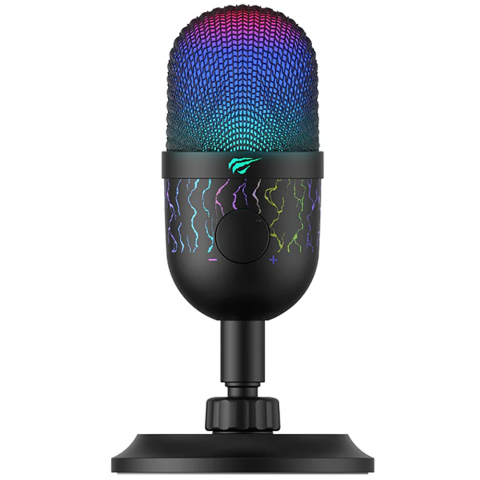 MIKROFON GAMING HAVIT GK52 | RGB 2