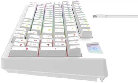 TASTIERE GAMING HAVIT KB885L | MEKANIKE RGB E BARDHE