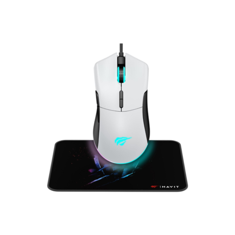 KOMBO MOUSE DHE MOUSPAD GAMING HAVIT MS1037CM | RGB