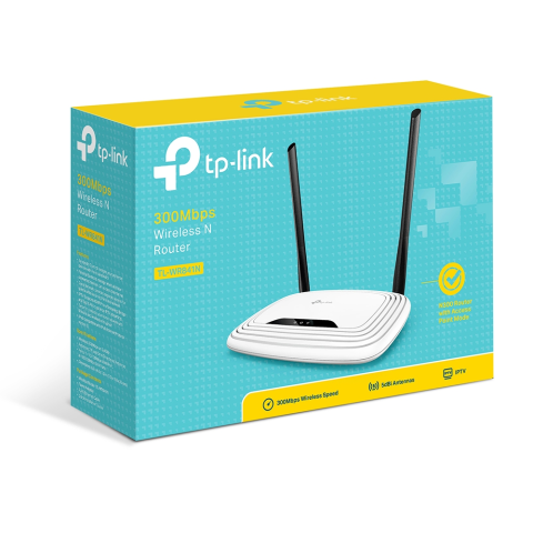 WIRELESS ROUTER TP-LINK TL-WR841N | EXTENDER 2.4GHZ 300MBPS