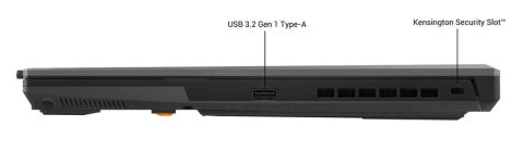 LAPTOP ASUS TUF 16 CORE 5 210H 15.6" FHD+ 144Hz l 16GB RAM 512GB SSD GeForce RTX 3050 6GB 5