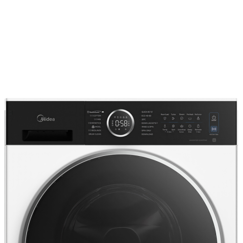 RROBALARËSE MIDEA MF205W80BA30/W-BK 8KG 4