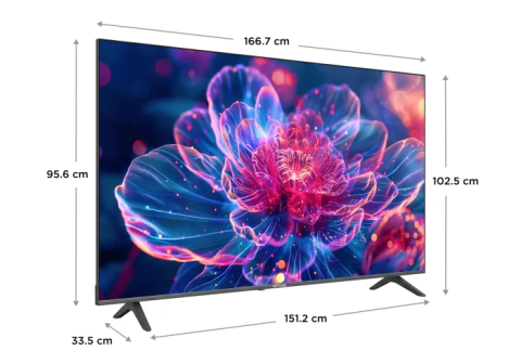 TELEVIZOR ONVO 75VQ90F2UA | 75" QLED GOOGLE TV