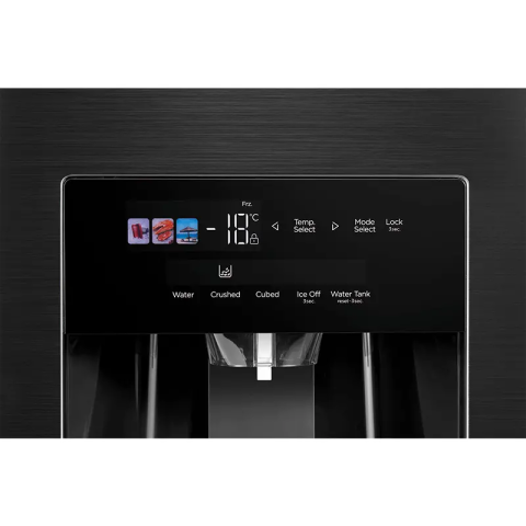 FRIGORIFER SIDE BY SIDE MIDEA MDRS761MYC45 DARK GREY 3