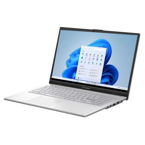 LAPTOP ASUS 15.6" VIVOBOOK GO 15 | FHD | INTEL N150 | 8GB 256GB UFS SILVER 3