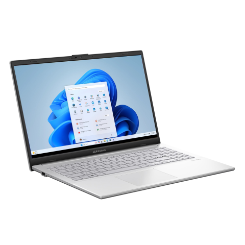 LAPTOP ASUS 15.6" VIVOBOOK GO 15 | FHD | INTEL N150 | 8GB 256GB UFS SILVER 2
