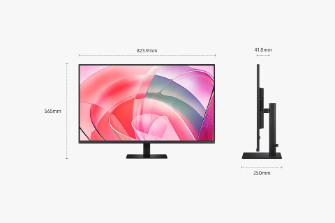 MONITOR SAMSUNG 37" LS37D700EAUXEN VIEWFINITY 4K UHD 4