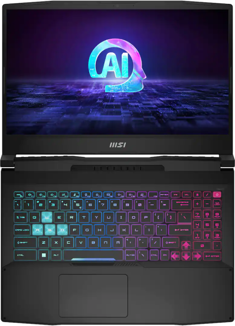 LAPTOP GAMING MSI KATANA A15 AI B8VE 15.6" FHD l 16GB RAM 512GB SSD GeForce RTX 4050 6GB 6