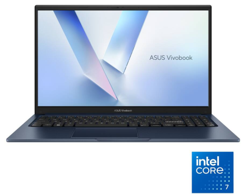 LAPTOP ASUS NB VIVOBOOK 15, INTEL CORE 7 350 |16GB RAM DDR5 512GB SSD, QUIET BLUE