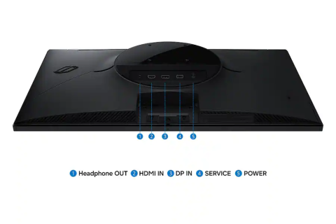 MONITOR SAMSUNG ODYSSEY G3 24" | FHD | IPS | 200HZ | 1MS | HDMI/DP | BLACK 2
