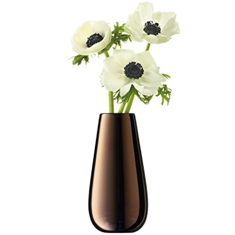 VAZO FLOWER METALLIC BUD VASE H14 COPPER